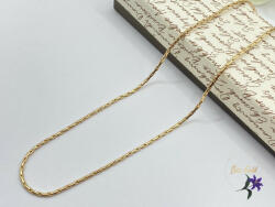 Xuping Xénia-45 gold antiallergén nyaklánc tömör kerek szemekből-18K (L-360)
