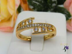  Xuping Emese gold antiallergén apróköves gyűrű 18K (GY-261)
