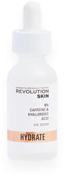 Revolution Beauty Hydrate Caffeine & Hyaluronic Acid ser pentru zona ochilor împotriva cearcănelor Woman 30 ml