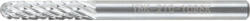 York - 3X14MM HENGERES GÖMBVÉGŰ TURBÓMARÓ KERESZTFOGAZÁSSAL (YRK2101086K)