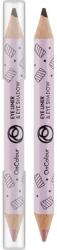 Oriflame Creion pentru ochi cu două capete - Oriflame OnColour Eye Liner And Eye Shadow Creamy Mauve