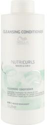 Wella Balsam de păr - Wella Professionals Nutricurls Cleansing Conditioner for Waves and Curls 1000 ml