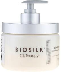 BioSilk Balsam de păr, după ondularea chimică - Biosilk Silk Therapy Conditioning Balm 739 ml