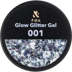 F. O. X Gel de unghii cu sclipici - F. O. X Glow Glitter Gel 010