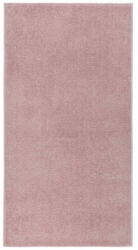 vidaXL rózsaszín rövid szálú szőnyeg 80 x 150 cm 340361