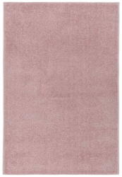 vidaXL rózsaszín rövid szálú szőnyeg 160 x 230 cm 340365