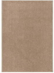 vidaXL barna rövid szálú szőnyeg 140 x 200 cm 340356