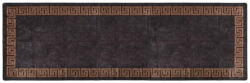vidaXL fekete és arany csúszásmentes mosható szőnyeg 80 x 300 cm 337929