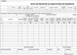 Office NRCD Nota Receptie si Constatare Diferente A4 (14-3-1A) (14-3-1A)