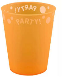 Procos Narancssárga micro műanyag pohár orange 250ml (PNN96201)