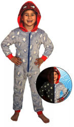 Jorg Pókember gyerek hosszú pizsama, sötétben világító 122/128cm (85ARJ137708B122)