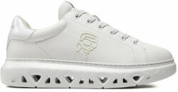 Karl Lagerfeld Sneakers KARL LAGERFELD KL54530 White Lthr/Mono 01W Bărbați