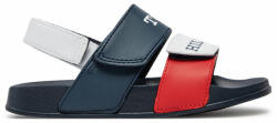Tommy Hilfiger Sandale Tommy Hilfiger Velcro T1B2-33454-1172 S White/Blue/Red Y003