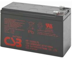 Eaton Baterie UPS CSB HR1234WF2, 12V 9Ah, 150.9 x 64.8 x 94.3 mm, Borne F2, Durata medie 3-5 ani, VRLA "HR1234WF2" (timbru verde 0.5 lei) (HR1234WF2)