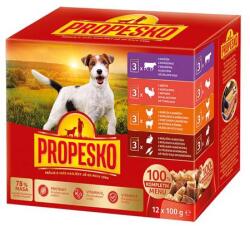 Partner in Pet Food alutasak kutyáknak 12x100g csirke-bárány, pulyka; nyúl-sárgarépa, marha