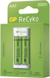 GP Batteries Încărcător de baterii GP Eco E211 2× AA REC 2000 (1604821110) Incarcator baterii