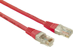 SOLARIX cablu patch CAT5E UTP PVC 1m roșu (28360109)