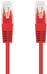 C-TECH Cablu patchcord Cat5e, UTP, roșu, 2m (CB-PP5-2R)