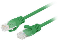 Lanberg Cablu patch CAT. 5E UTP 0.25M verde Fluke Passed (PCU5-10CC-0025-G)