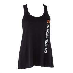 Capital Sports női edző trikó, fekete, M méret (STS3-CSTF3) (STS3-CSTF3)