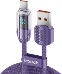 Toocki Cable USB to USB-C Toocki TXCTYX05-P, 1m, FC 66W (purple) (TXCTYX05-P) - scom