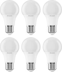 AlzaPower LED 9-60W, E27, 2700K, 6 db (APW-LBA27-92700KM6)