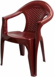 Megaplast MEGA PLAST Kerti szék GARDENIA, bordó (MP419)