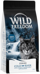 Wild Freedom 2kg Wild Freedom Adult "Cold River" Sterilised lazac - gabonamentes száraz macskatáp 15% árengedménnyel