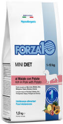 FORZA10 1, 5 kg Forza10 Mini Diet Low Grain sertés & burgonya száraz kutyatáp