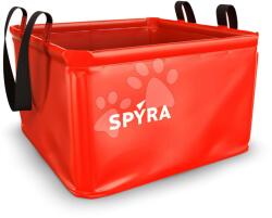 SPYRA Rezervor pentru pistoale cu apă SpyBase Red Spyra roșu cu volum de 15 litri pliabil rezistent cu curele de la 8 ani (SPBA1R)