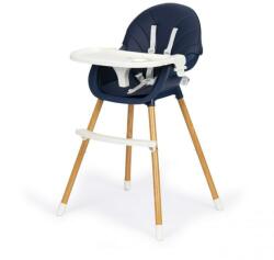 Glow Goods Asztali szék gyerekeknek 2 az 1-ben Kényelmes, Modern dizájn, Ideális 1 éven felülieknek, Többfunkciós, Állítható magasságú, Praktikus, Könnyen tisztítható, Nyúl modell, 92 x 55 x 60 cm, Kék (ddeshop-