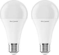 AlzaPower LED 18-115W, E27, 2700K, 2 db (APW-LBA27-182700KM2)
