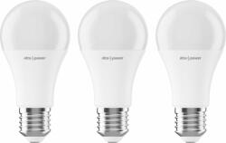 AlzaPower LED 12-80W, E27, 4000K, set, 3db (APW-LBA27-124000KM3)