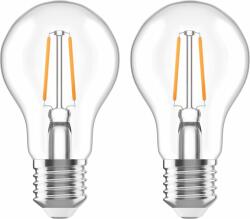 AlzaPower LED 8-75W, E27, 2700K, izzószál, set, 2db (APW-LBA27-82700FC2)