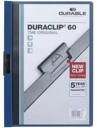  No brand DuraClip gyorsfűző lap, 20 db, kapacitás 60 lap, kék