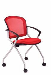 No brand Konferencia székek Metis, piros