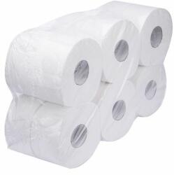 No brand WC-papír Jumbo 2 rétegű, 19 cm, 100 m, 100 % cellulóz, 12 tekercs, 12 tekercs