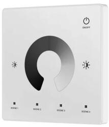 S-lightled TW1 LED dimmer távszabályzó fali RF fehér S-lightLED (SL LEDVSK068)