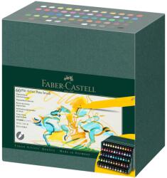 Faber-Castell Markere cu cerneala Faber-Castell Pitt artist pen 2024, 60 buc, Cutie studio (FC167193SD)