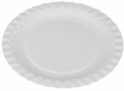  No brand Fehér papír tányérok, átmérő 15 cm