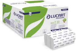 LUCART ECO Z 20 Z hajtogatott kéztörlő 2 rétegű recy 15x200 lap/karton (864062) - alphadenthigienia