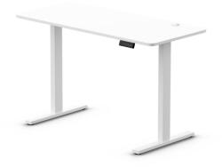 Levano Elektromosan állítható magasságú íróasztal ülő-/állómunkához 120cm fehér Levano Control+ (LV0859)