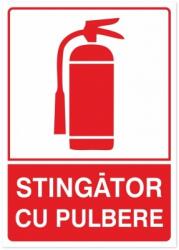  Indicator Stingator cu pulbere, 148x210mm IIA5SCP
