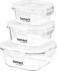 Lamart Air LT6012 tárolóedény szett, 3 db (42002179)