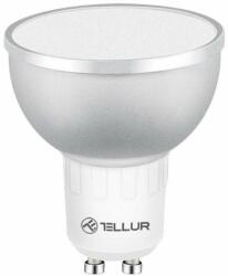 Tellur WiFi Smart LED RGB izzó GU10, 5 W, áttetsző, meleg fehér (TLL331201)