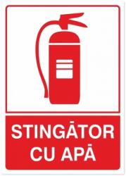 Indicator Stingator cu apa, 148x210mm IIA5SCA
