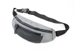TROIKA Чанта за кръст Troika REFLACTIVE BAG, сива (BLB03/GY)