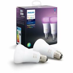 Philips Hue White and Color ambiance 9W E27 szett, 2 db