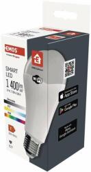 EMOS Okos LED izzó GoSmart A65 E27 14 W (94 W) 1400 lm RGB dimmelhető WiFi (1520503502)