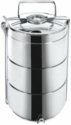 ORION háromrészes ételhordó, termo, rozsdamentes acél, 14 cm (120956)